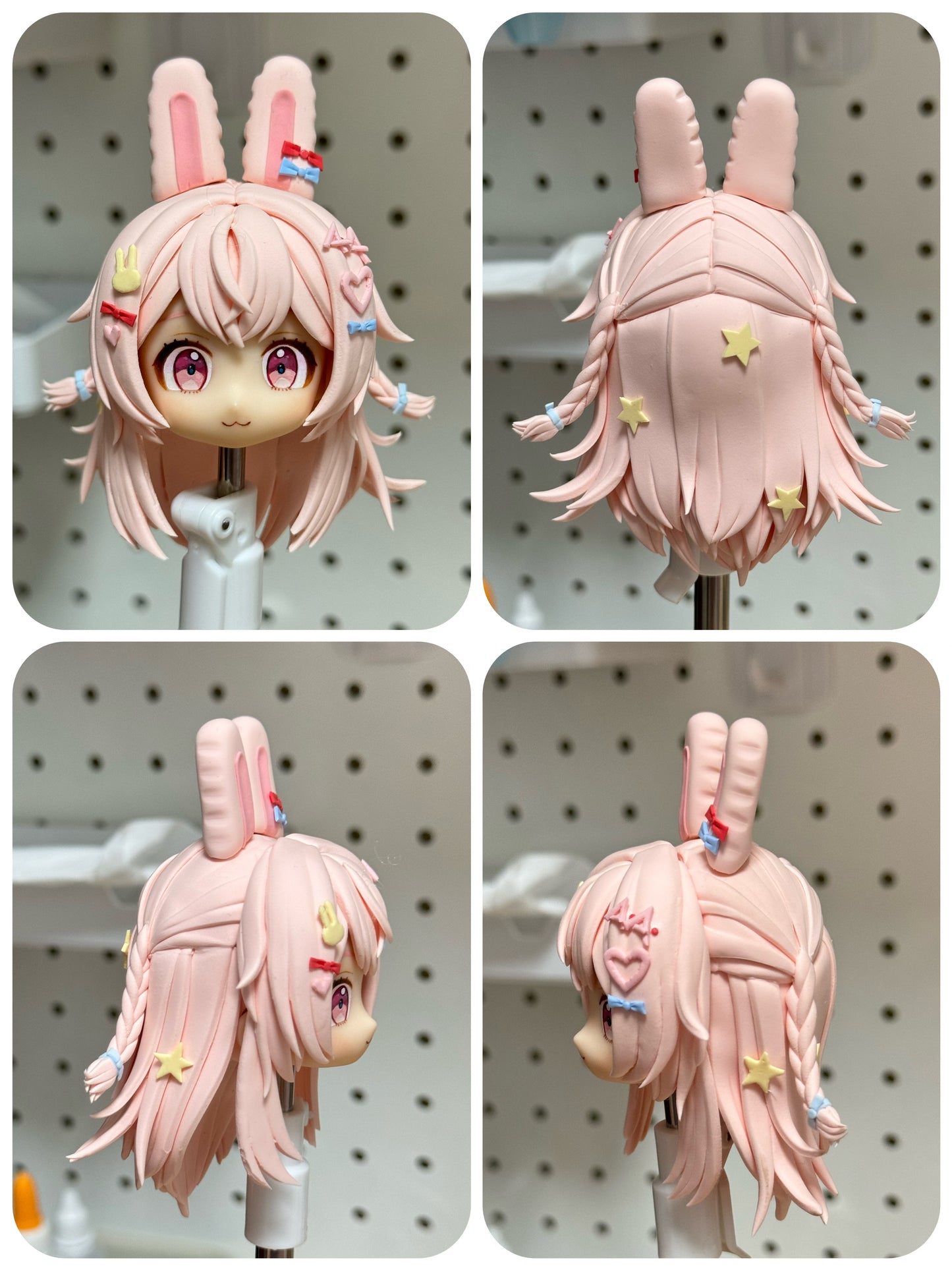 Nendoroid faceplates and hair